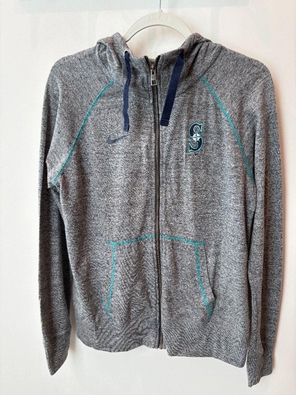 Seattle Mariners Nike Hooded Full Zip Jacket (Sz M)